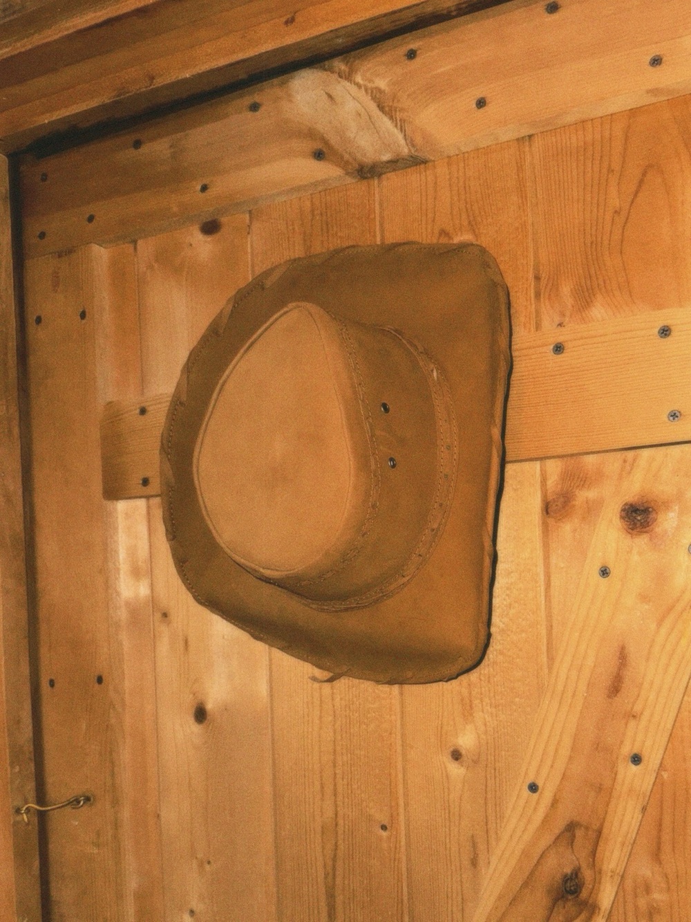Bullhide Brown Genuine Leather Western Cowboy Hat Size Large